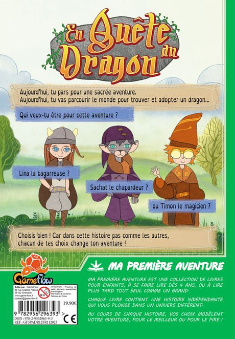 Ma 1ère aventure : En quête du dragon (version longue)