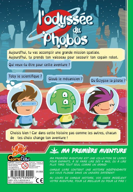 Ma 1ère aventure : L'odyssée du Phobos (version longue)