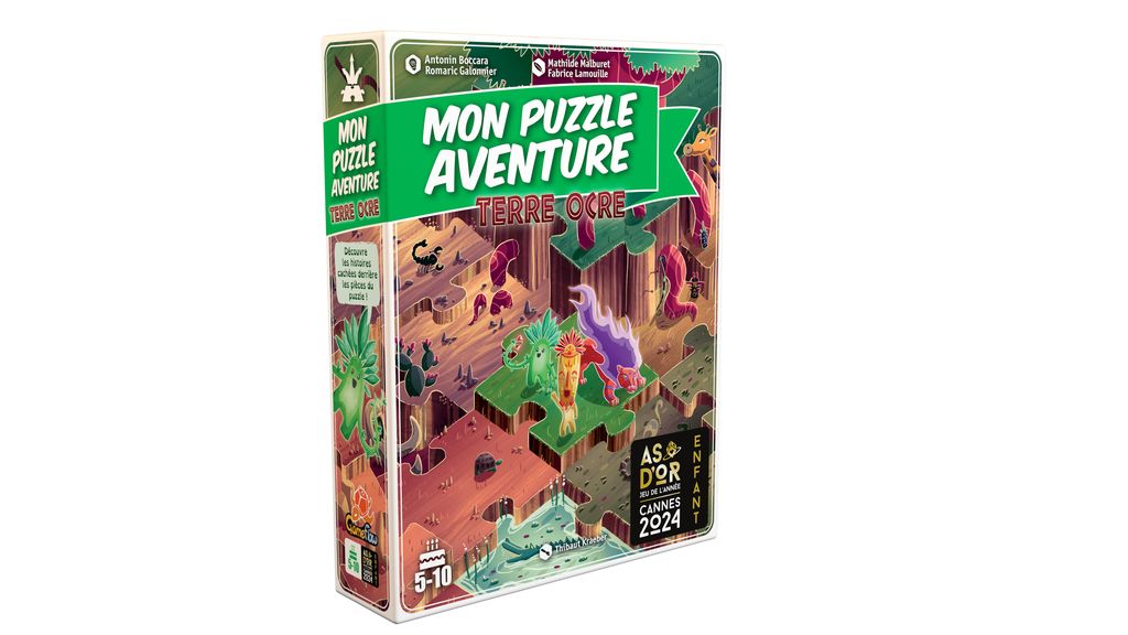 Mon puzzle aventure : Terre ocre