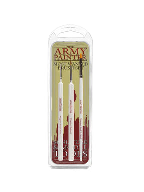 Army Painter - Sélection des trois pinceaux indispensables - Most wanted brush set - Lootbox