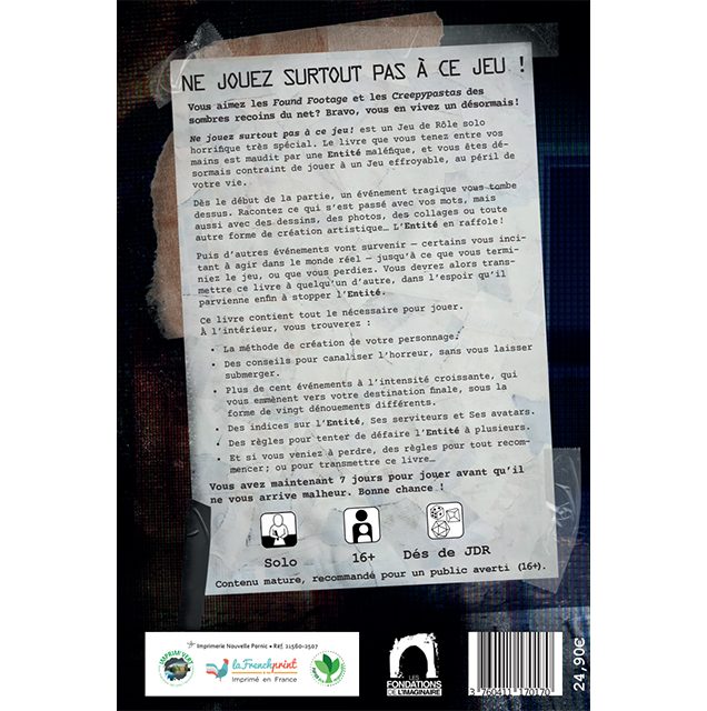 Ne jouez surtout pas à ce jeu !