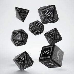Set de dés pour jeu de rôle d20 d10 d12 d6 d8 d4