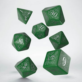 Set de dés pour jeu de rôle d20 d10 d12 d6 d8 d4