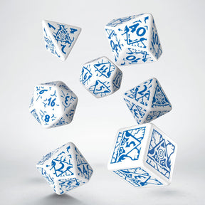Set de dés pour jeu de rôle d20 d10 d12 d6 d8 d4