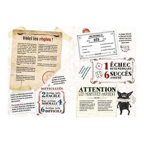 PETITS DETECTIVES DE MONSTRES – Livre de base - Lootbox