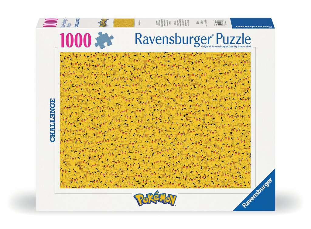 Puzzle 1000 pcs - Pikachu Challenge