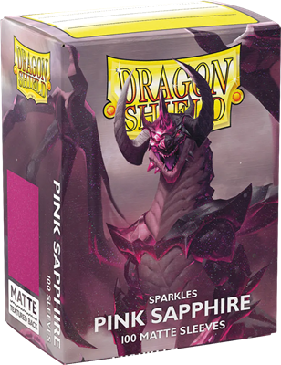 Dragon Shield Matte - 100 sleeves - Pink Sap