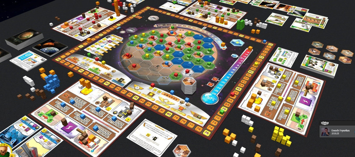Inscription tournoi Terraforming Mars