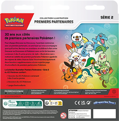 Pokémon - Collection Illustration Premiers Partenaires Série 2 - FR