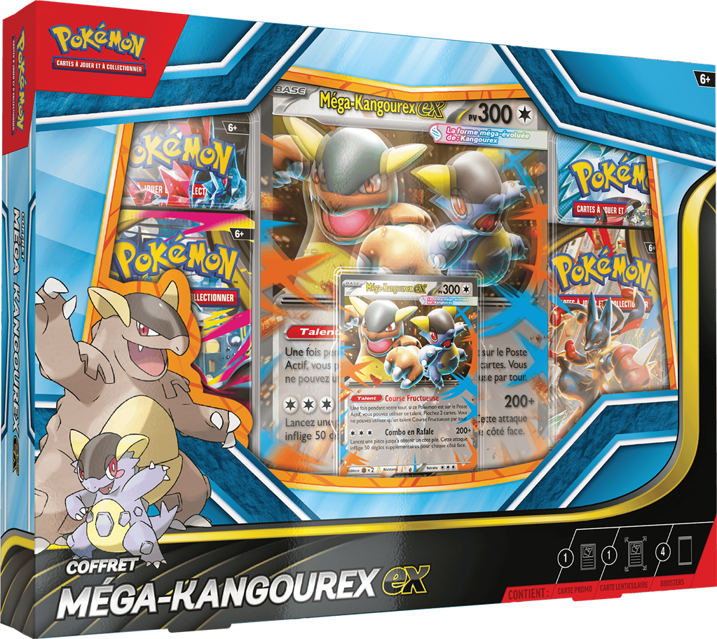 Pokémon - Coffret Méga-Kangourex Ex - FR