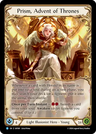 Flesh and Blood - Deck Silver Age - Prism, Advent of Thrones - FR