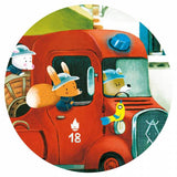 Puzzle 16 pcs - Le camion de pompier