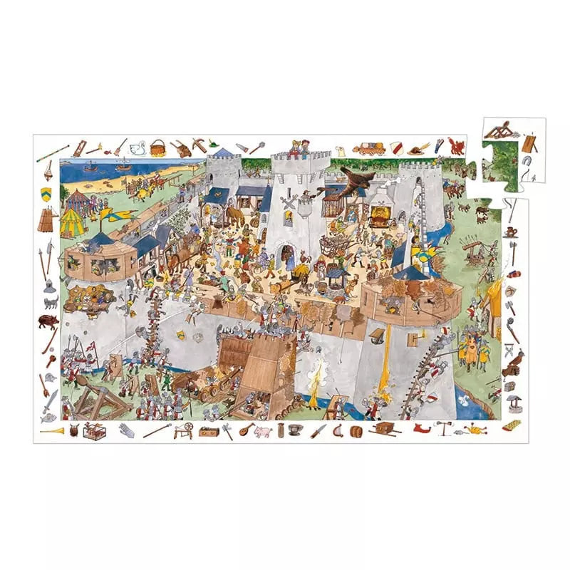 Puzzle 100 pcs - Le château-fort