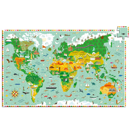 Puzzle 200 pcs - Le tour du monde