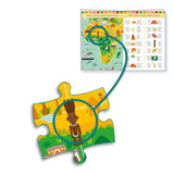 Puzzle 200 pcs - Le tour du monde