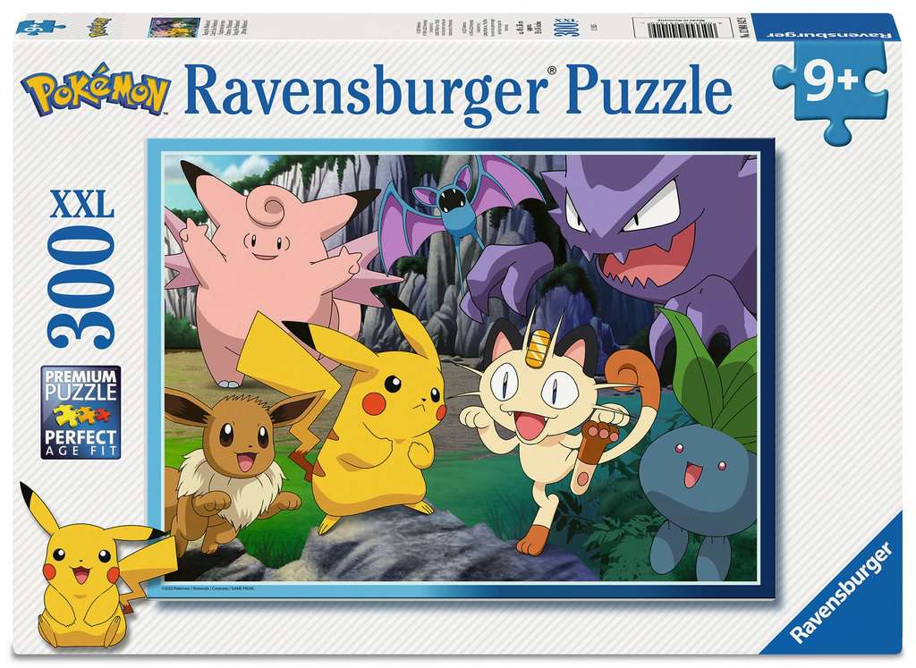 Puzzle 300 pcs - Pokémon - Capturez-les tous