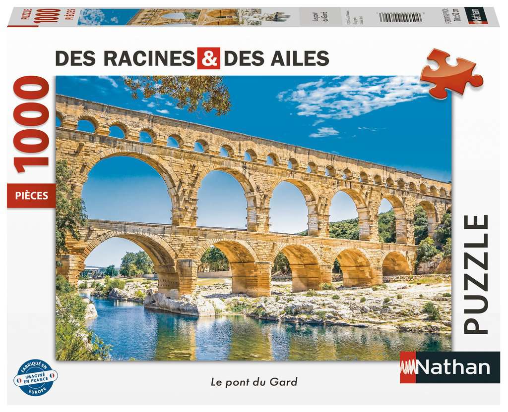 Puzzle 1000 pcs - Pont du Gard