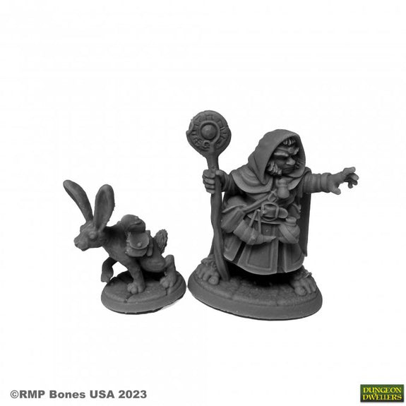 Miniatura Anthanelle Magician – Bones Reaper – D&D Elfo Mago 40mm #44008 – Nuova