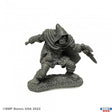 figurine de voleur ou assassin demi orc pour jeux de rôles