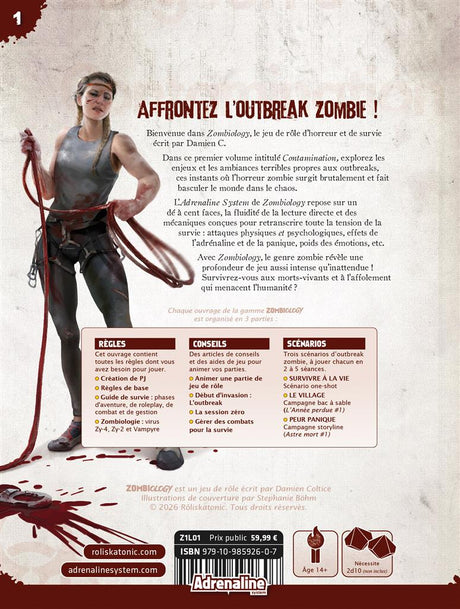 Zombiology #1 Contamination - L'ouvrage