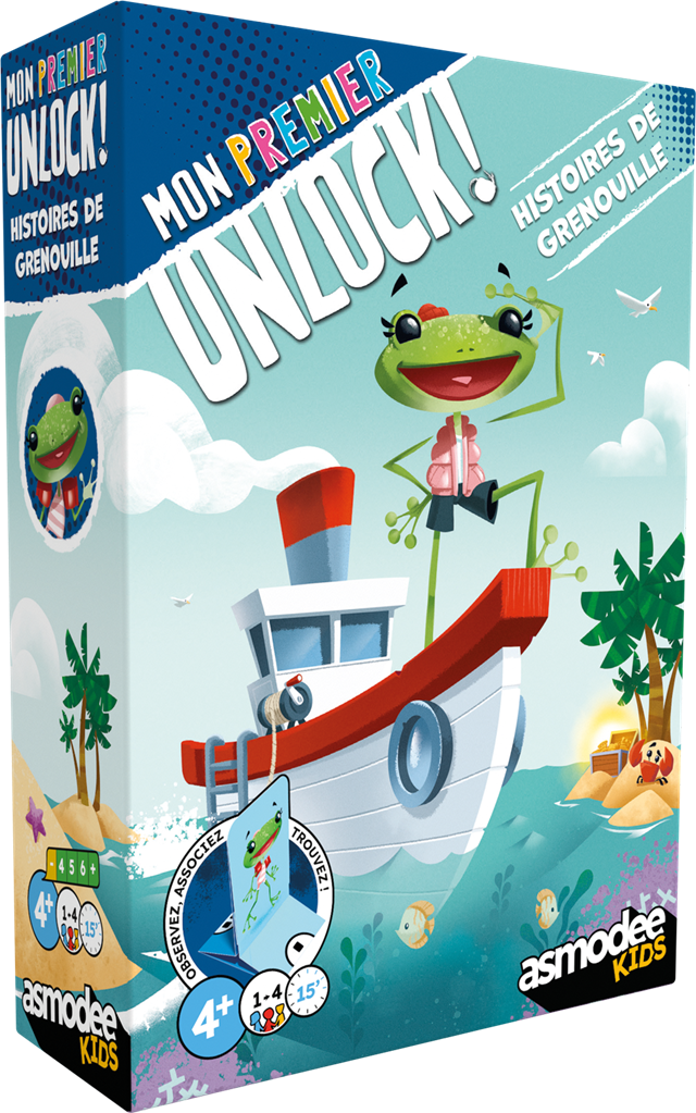 Mon premier Unlock! Histoires de Grenouilles