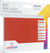 Protège-cartes - 100 Card Sleeves - Prime Red