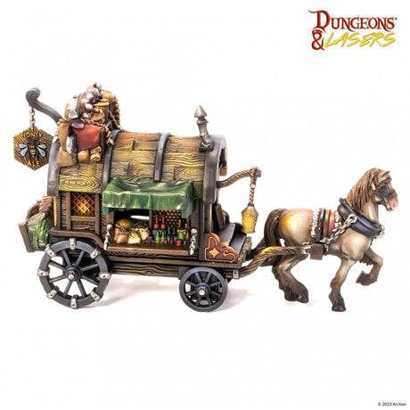 Dungeons & Lasers - Décors - Stagecoach / Diligence - Lootbox