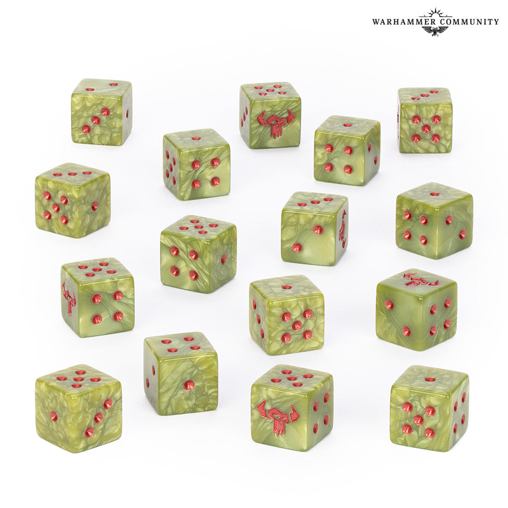 Warhammer 40,000 - Orks Dices