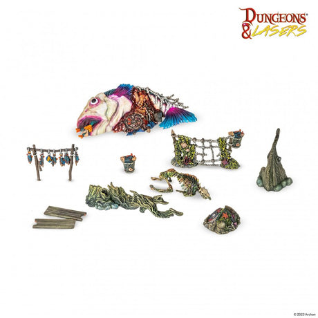 Dungeons & Lasers - Décors - Swamps of doom - Lootbox