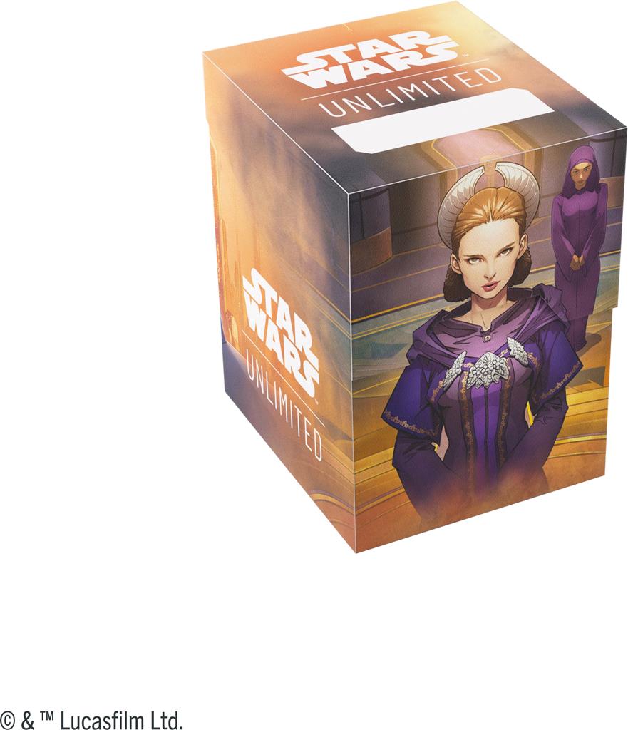 SWU - Deckbox Soft Crate Padme / Palpatine