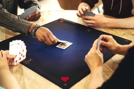 Tapis de cartes Prestige 60x60 cm - Bleu