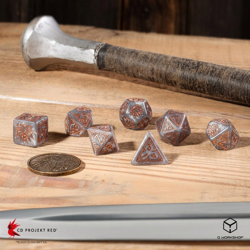 Set de dés The Witcher - Geralt, le prix de la neutralité