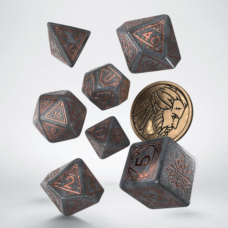 Set de dés The Witcher - Geralt, le prix de la neutralité
