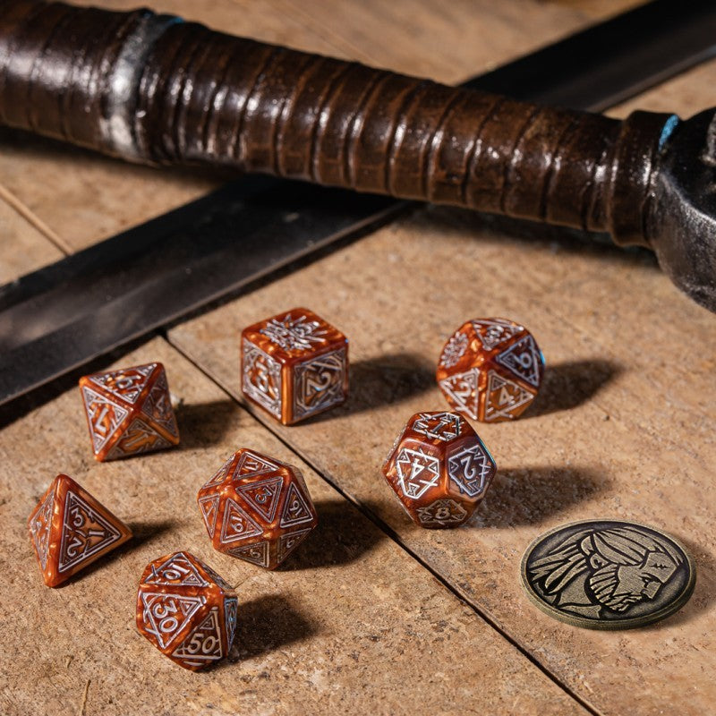 Set de dés The Witcher - Geralt, tueur de monstres