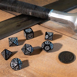 Set de dés The Witcher - Geralt, l'épée en argent