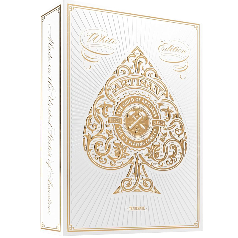 Bicycle - Artisan White Edition - 54 cartes