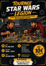 Inscription Tournoi Star Wars Legion