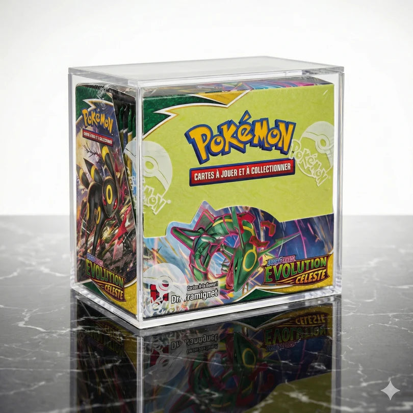 Treasurewise - Protection Acrylique pour Display Pokémon