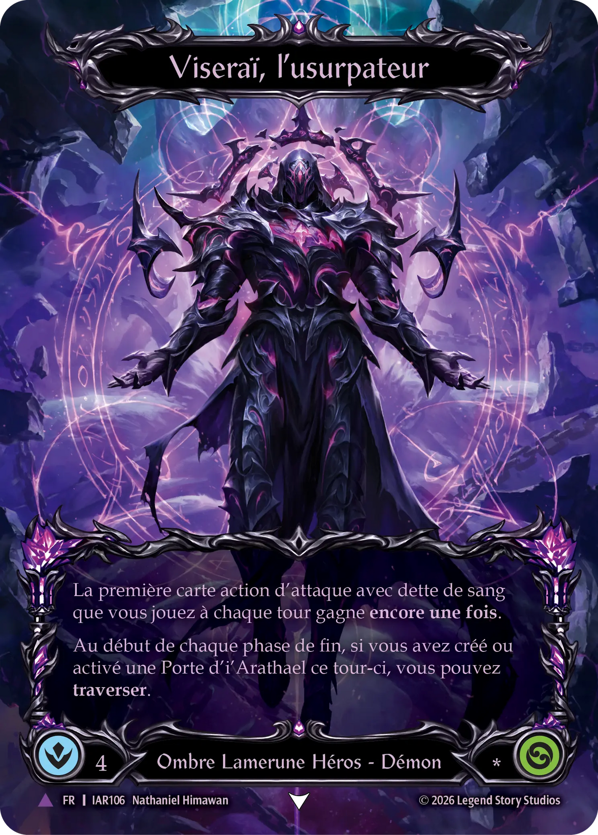 Flesh and Blood - Display - Usurp The Shadow Throne - FR