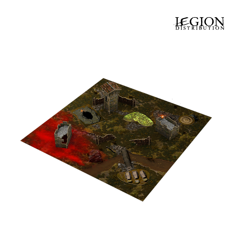 Warcrow - Assail Borderlands Scenery Pack