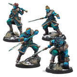 figurines des varanks pour le jeu warcrow