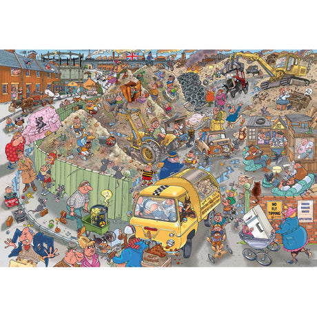 Wasgij Original 22 - 1000 pcs - Voyage à la décharge