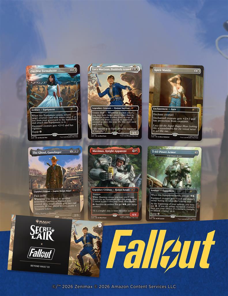 Magic - Secret Lair x Fallout - Beyond Vault 33