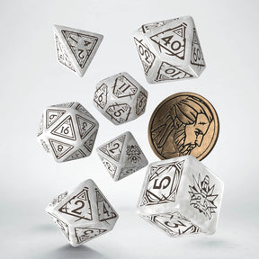 Set de dés pour jeu de rôle d20 d10 d12 d6 d8 d4 d2