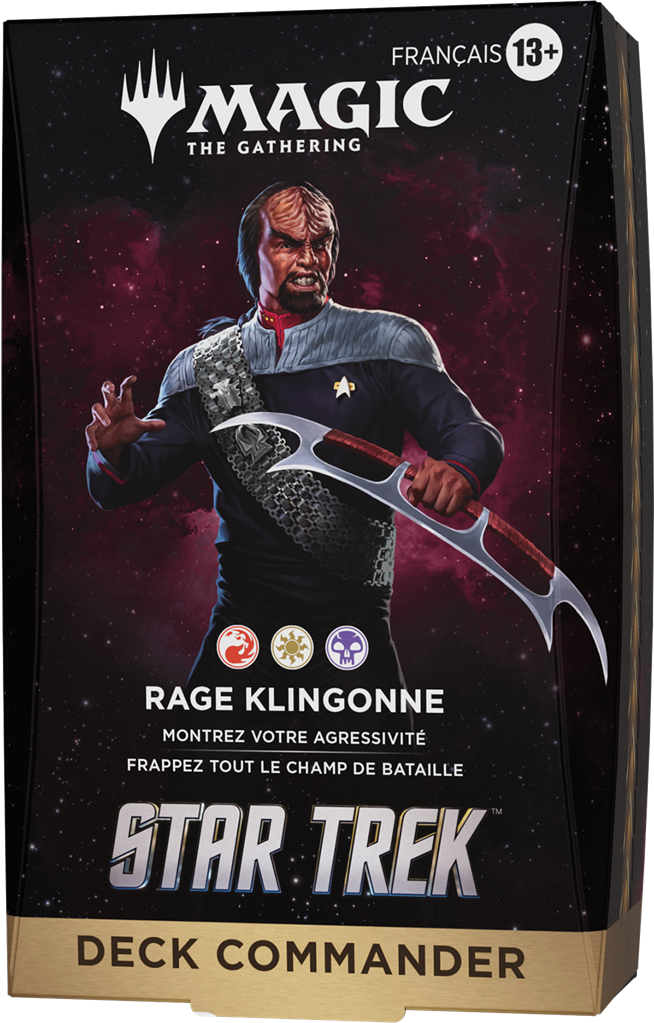 Magic - Deck Commander Star Trek - Rage Klingonne - FR