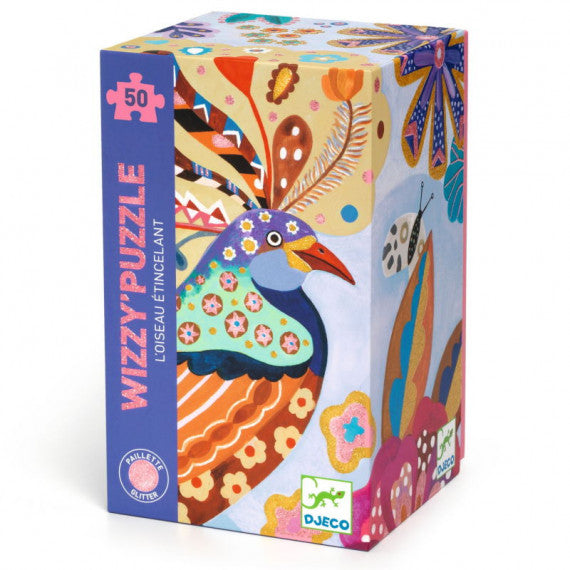 Wizzy'Puzzle 50 pcs - L'oiseau étincelant