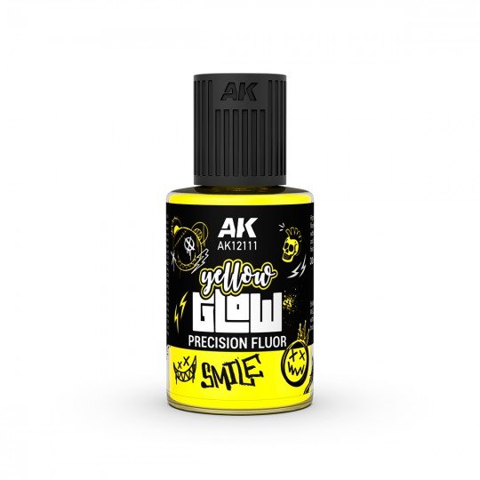 AK Glow Precision Fluor 30mL - Jaune