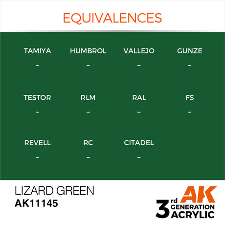 Peinture acrylique AK Interactive 3Gen pour figurines