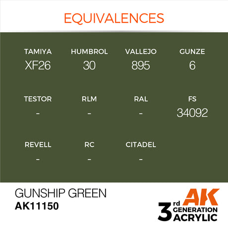 Peinture acrylique AK Interactive 3Gen pour figurines
