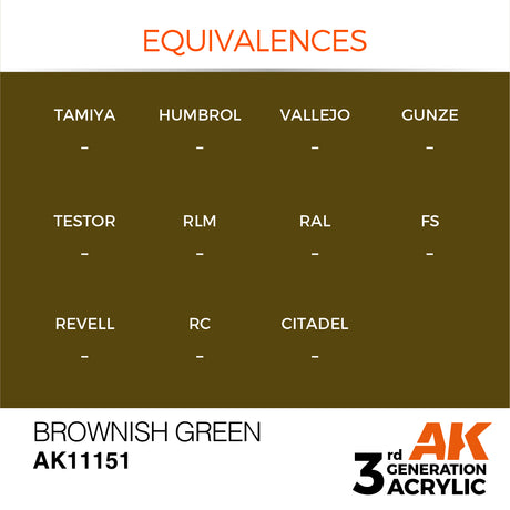 Peinture acrylique AK Interactive 3Gen pour figurines